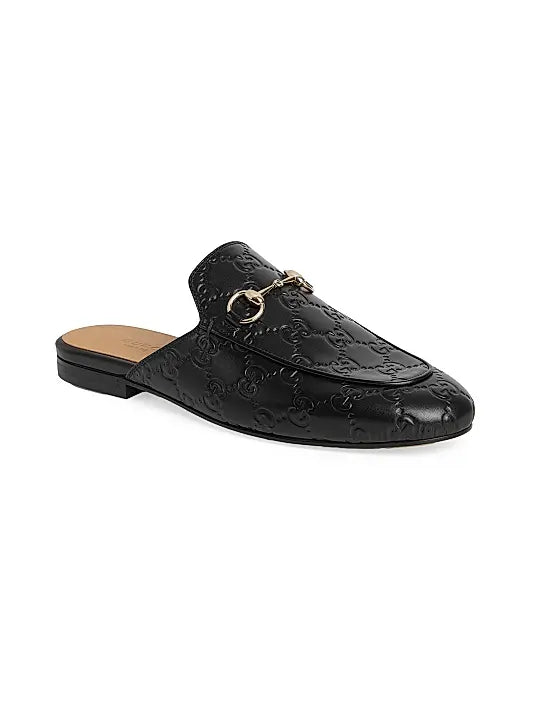 GUCCI Princetown GG Loafers