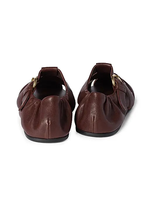 MIU MIU Ruches Fisherman Sandals
