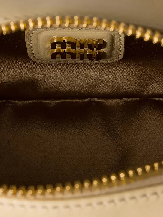 MIU MIU Arcadie Matelassé Nappa Leather