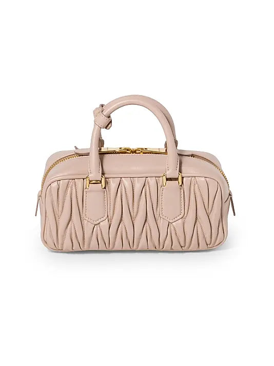 MIU MIU Arcadie Matelassé Nappa Leather