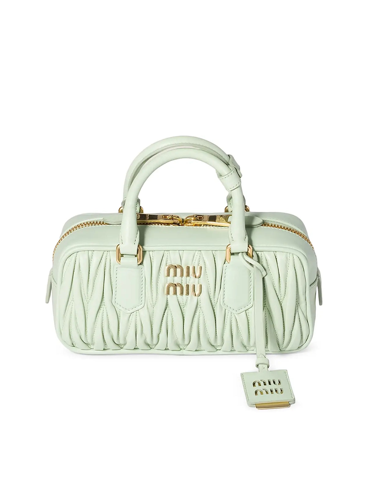 MIU MIU Arcadie Matelassé Nappa Leather