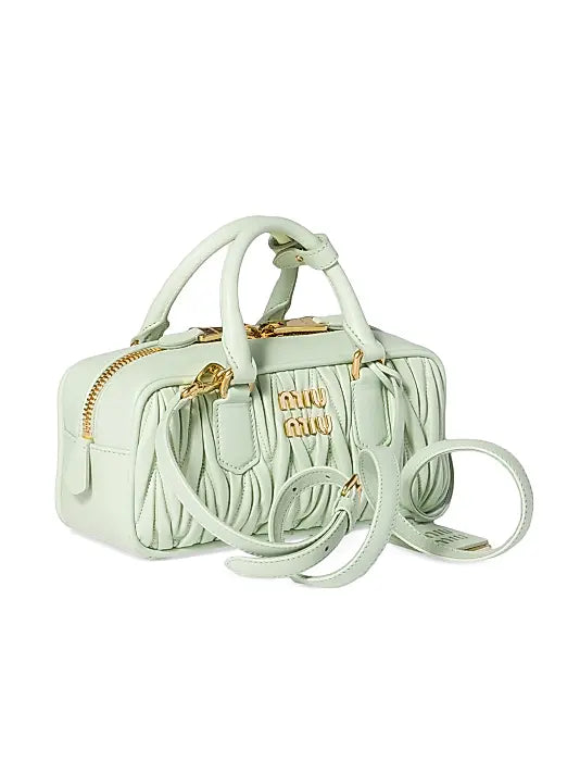 MIU MIU Arcadie Matelassé Nappa Leather