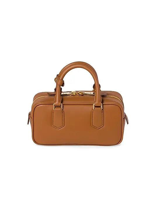 MIU MIU Arcadie Leather Top Handle Bag