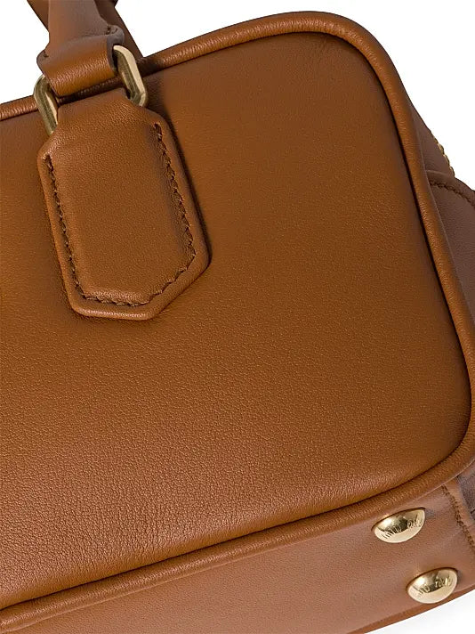 MIU MIU Arcadie Leather Top Handle Bag