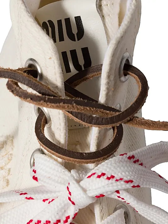 MIU MIU Washed Denim High-Top