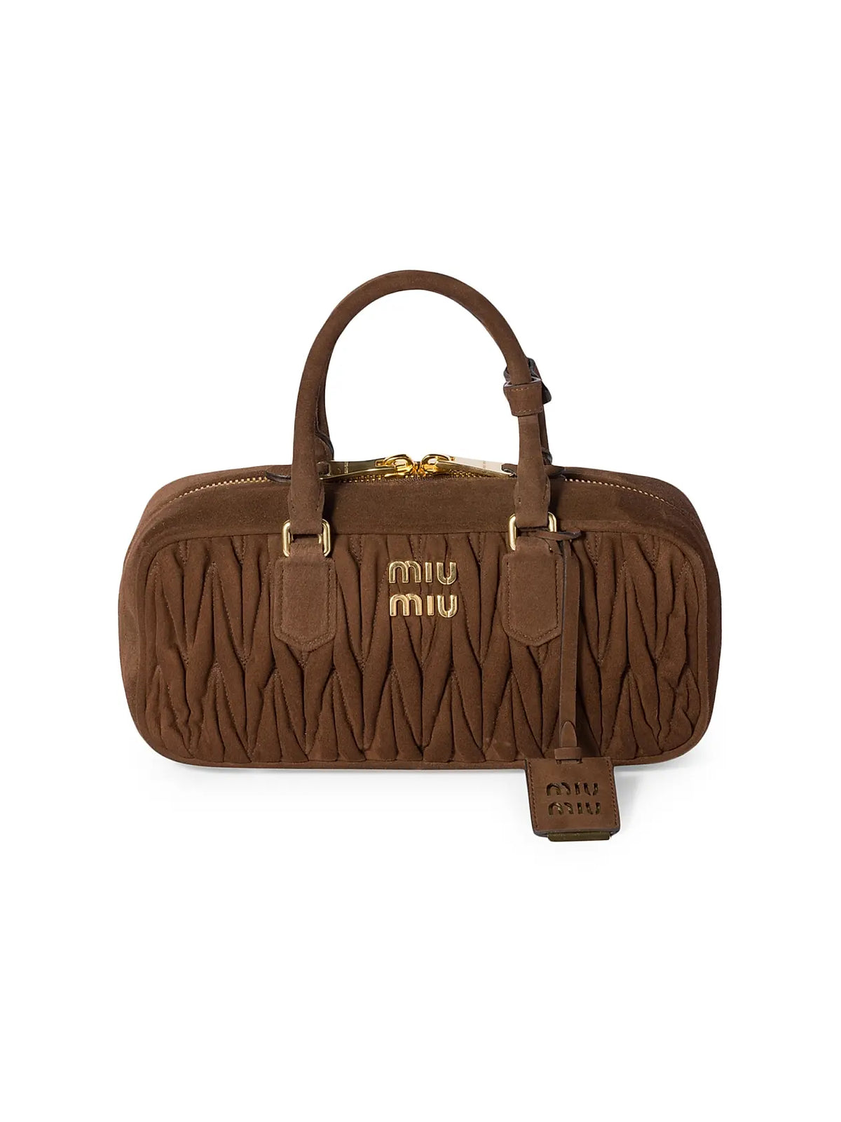 MIU MIU Arcadie Matelassé Suede