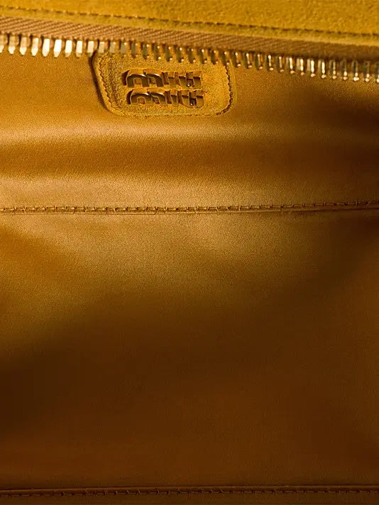 MIU MIU Arcadie Matelassé Suede