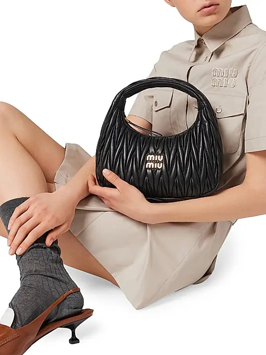 MIU MIU Wander Matelassé Nappa