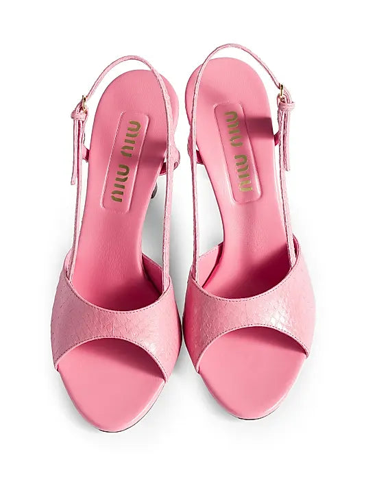 MIU MIU Ayers Slingback