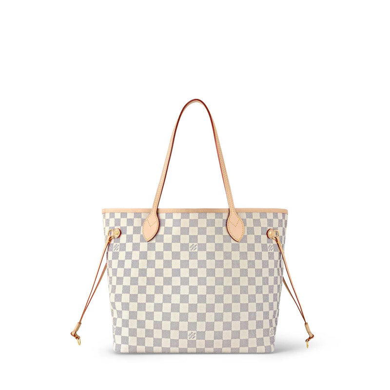 Never Full MM Damier Azur Beige