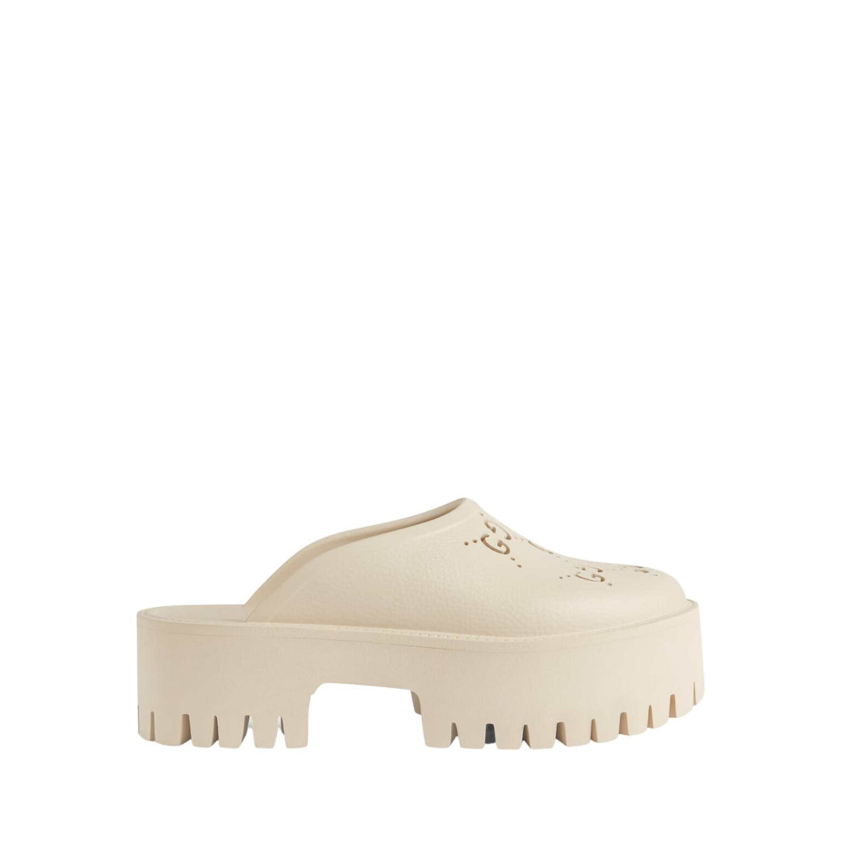 Platform Perforated G Sandal