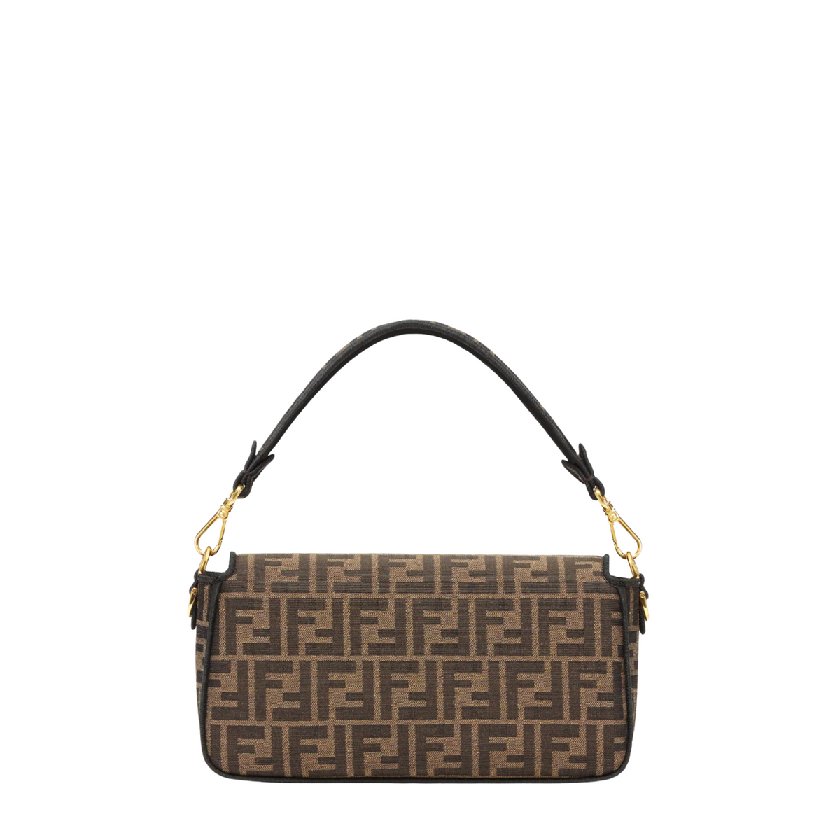 Baguette-Jacquard FF fabric bag