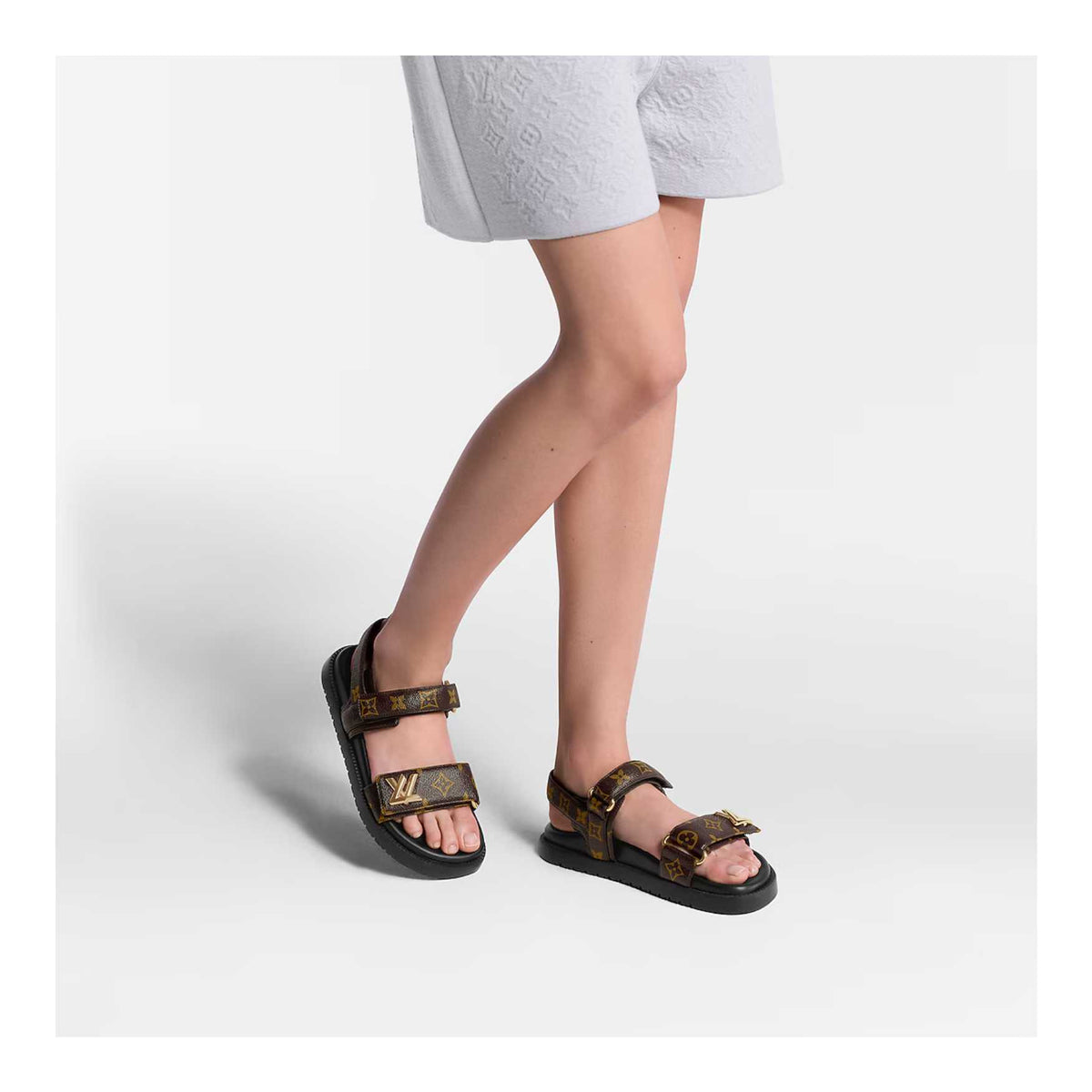 LV Sunset Flat Comfort Sandal