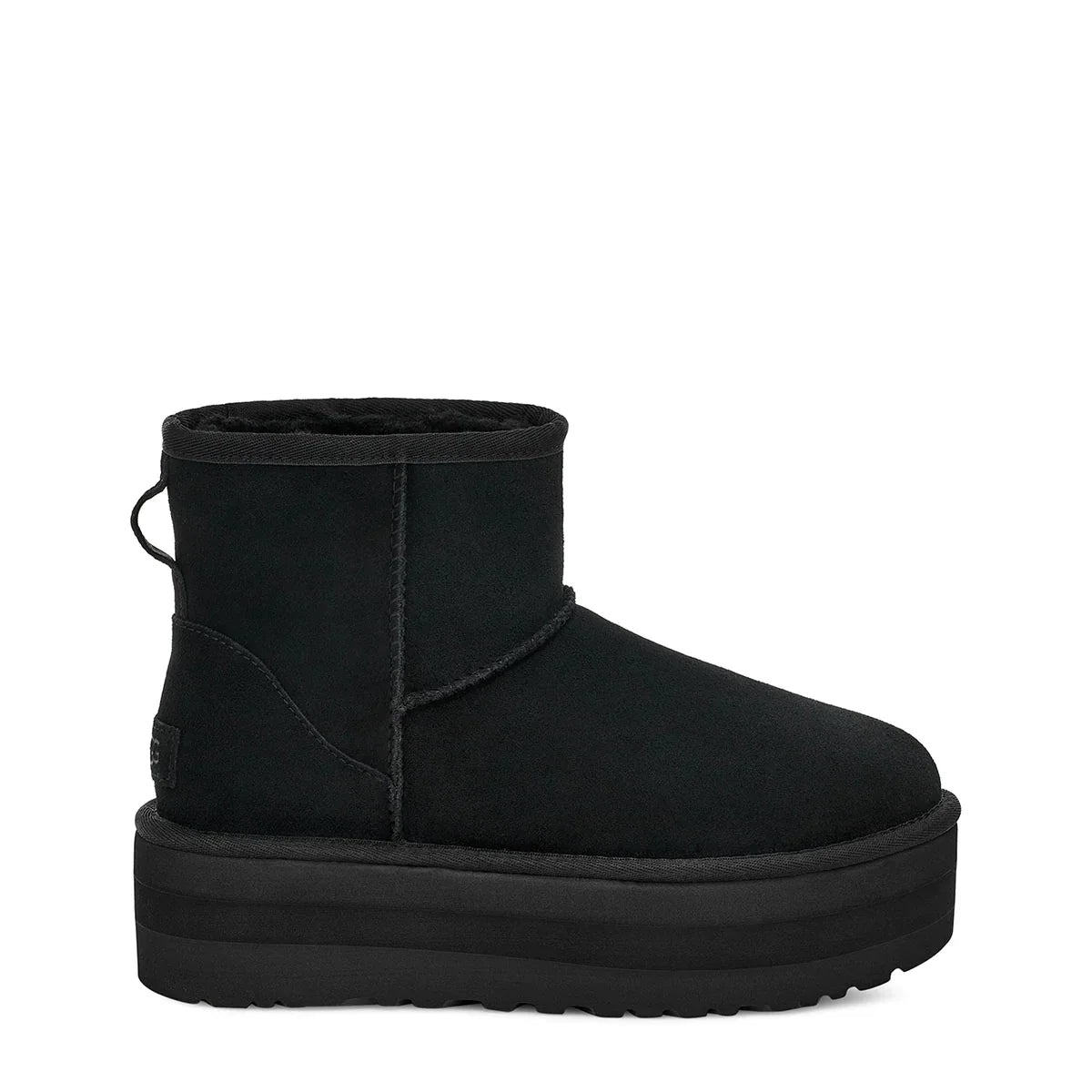 UGG CLASSIC PLATFORM BLACK