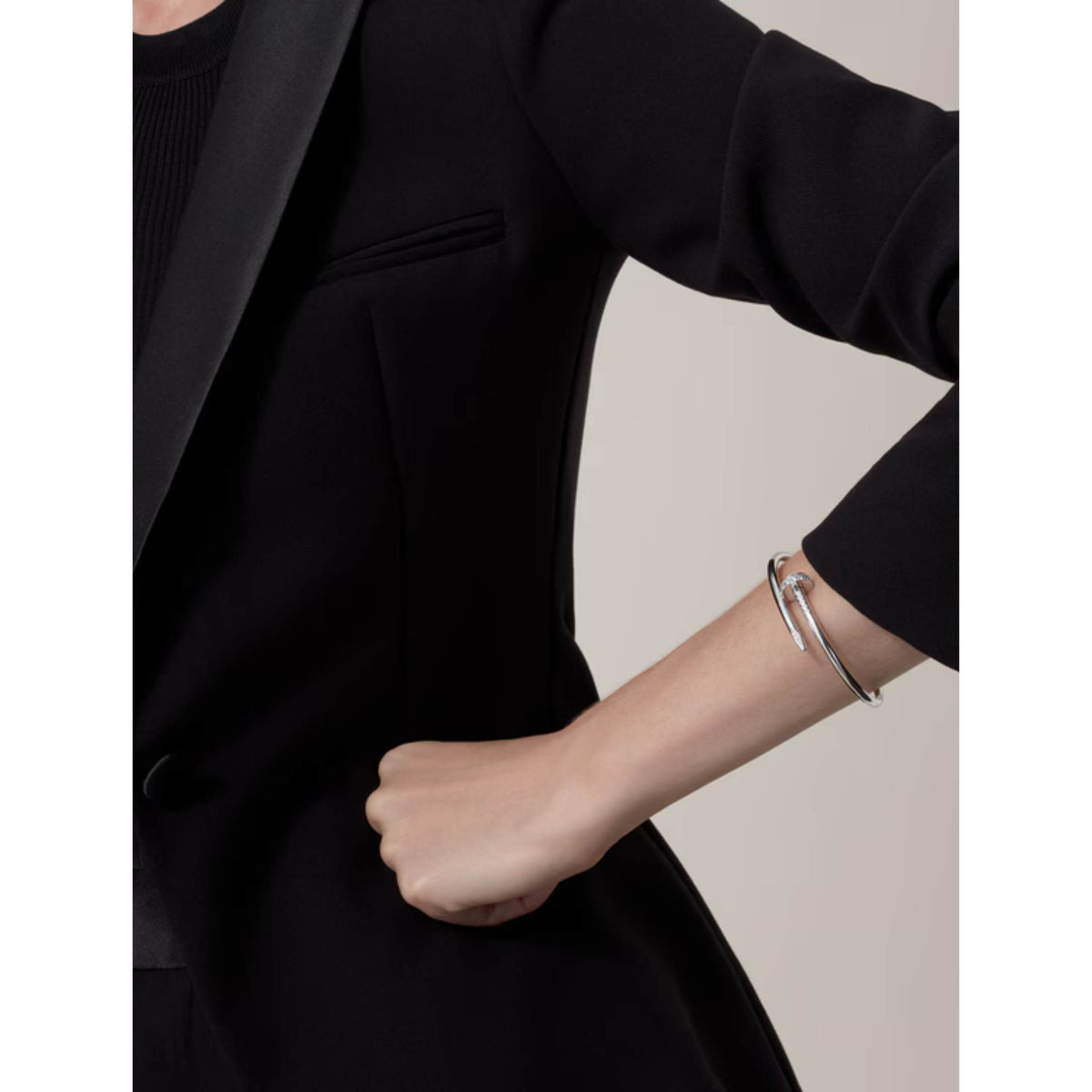 JUSTE UN CLOU BRACELET WITH DIAMONDS