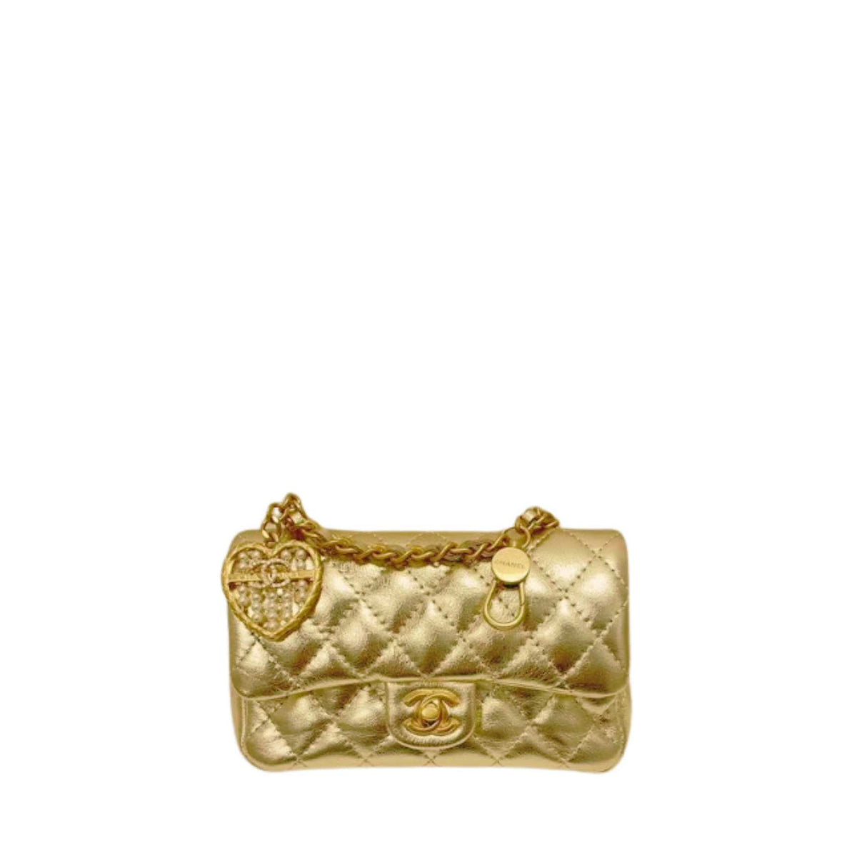 CHANEL Matelasse bag charm