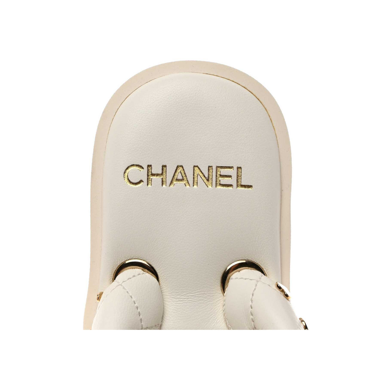 Charms Thong Sandals – White