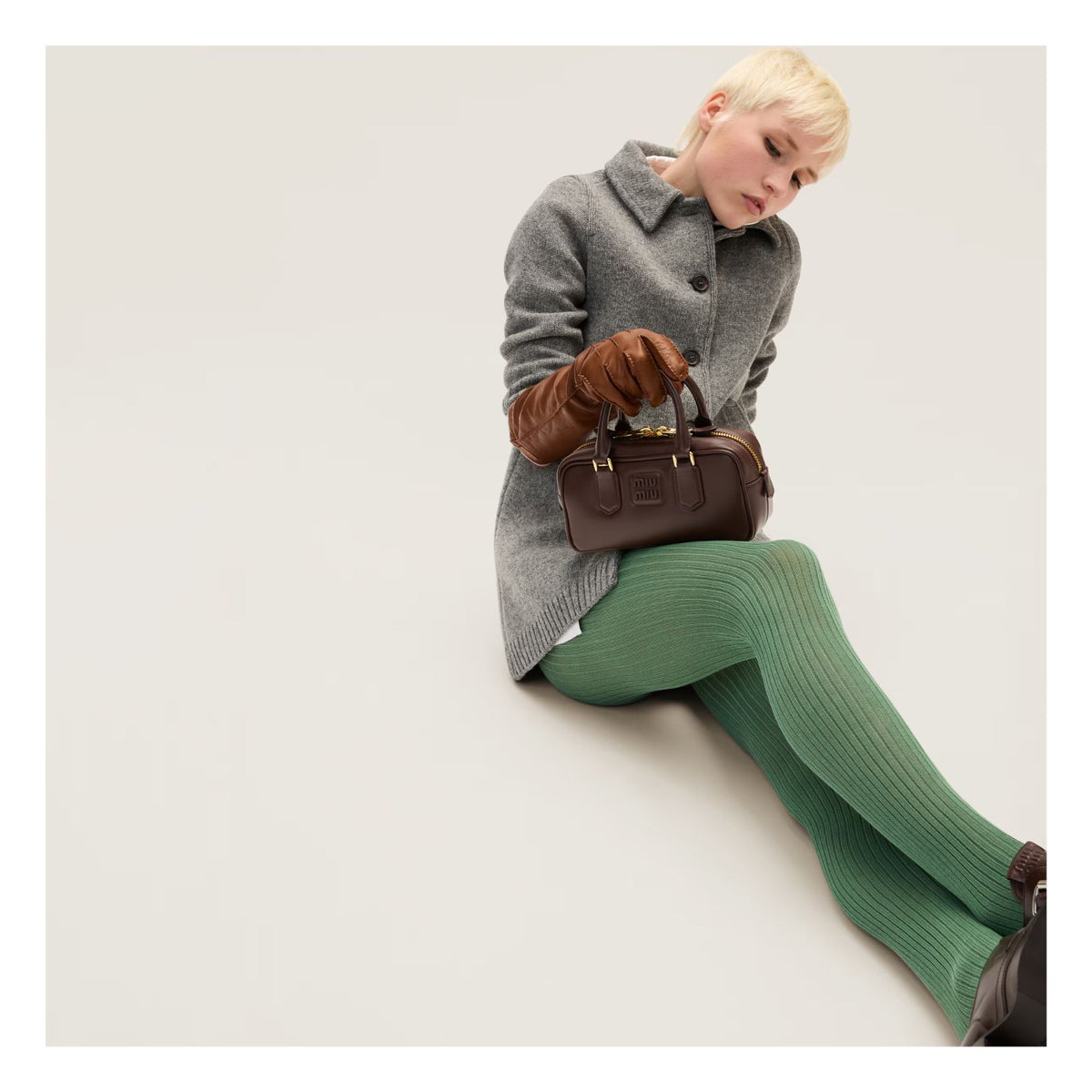 Arcadie leather bag- Regular
