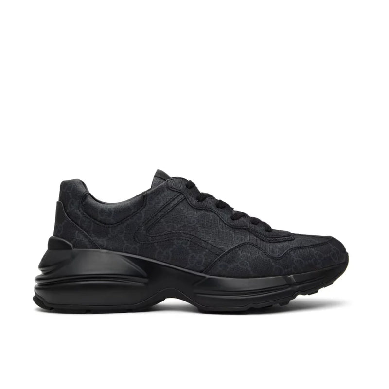 GUCCI Black Rhyton Sneaker