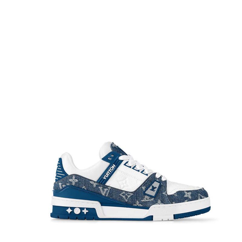 LV Trainer Sneaker Denim Jeans