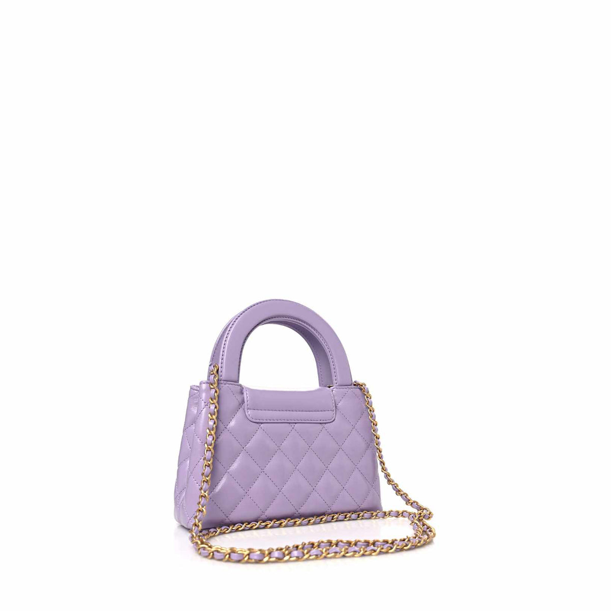 Chanel Kelly Top Handle – purple