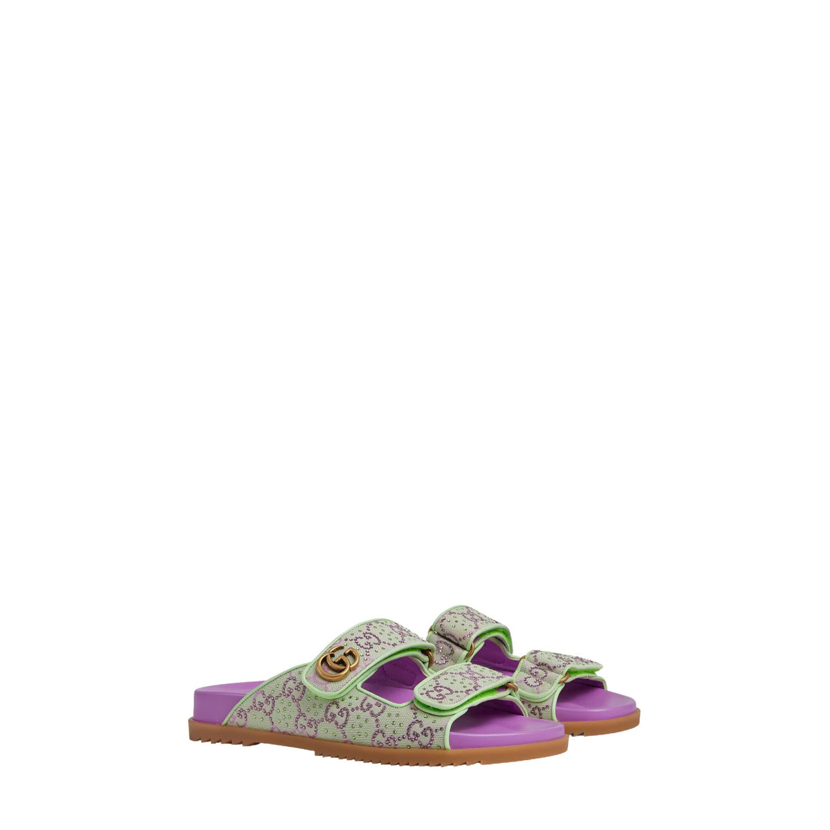 WOMEN’S SANDAL WITH DOUBLE G