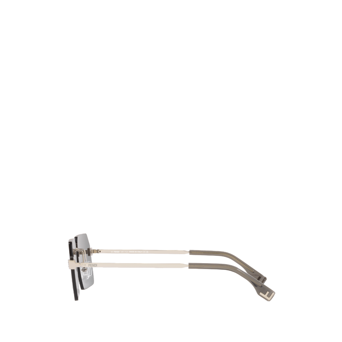 FENDI FE40043U Grey Shiny-Grey Mirror
