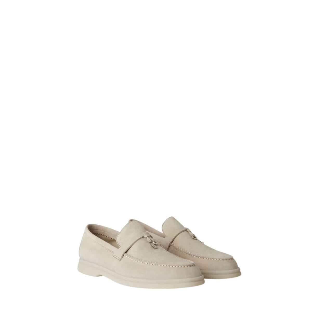 Loro Piana Loafers – Powder Pearl