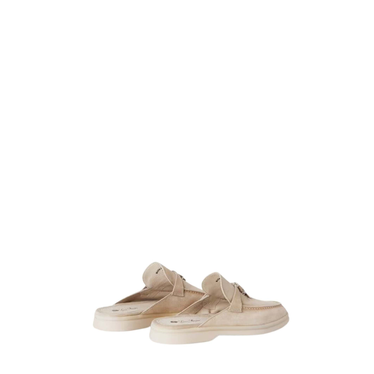 Babouche Charms Walk Loafers Linen