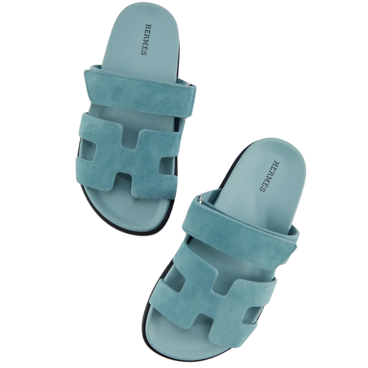 Hermès Chypre Sandals Suede