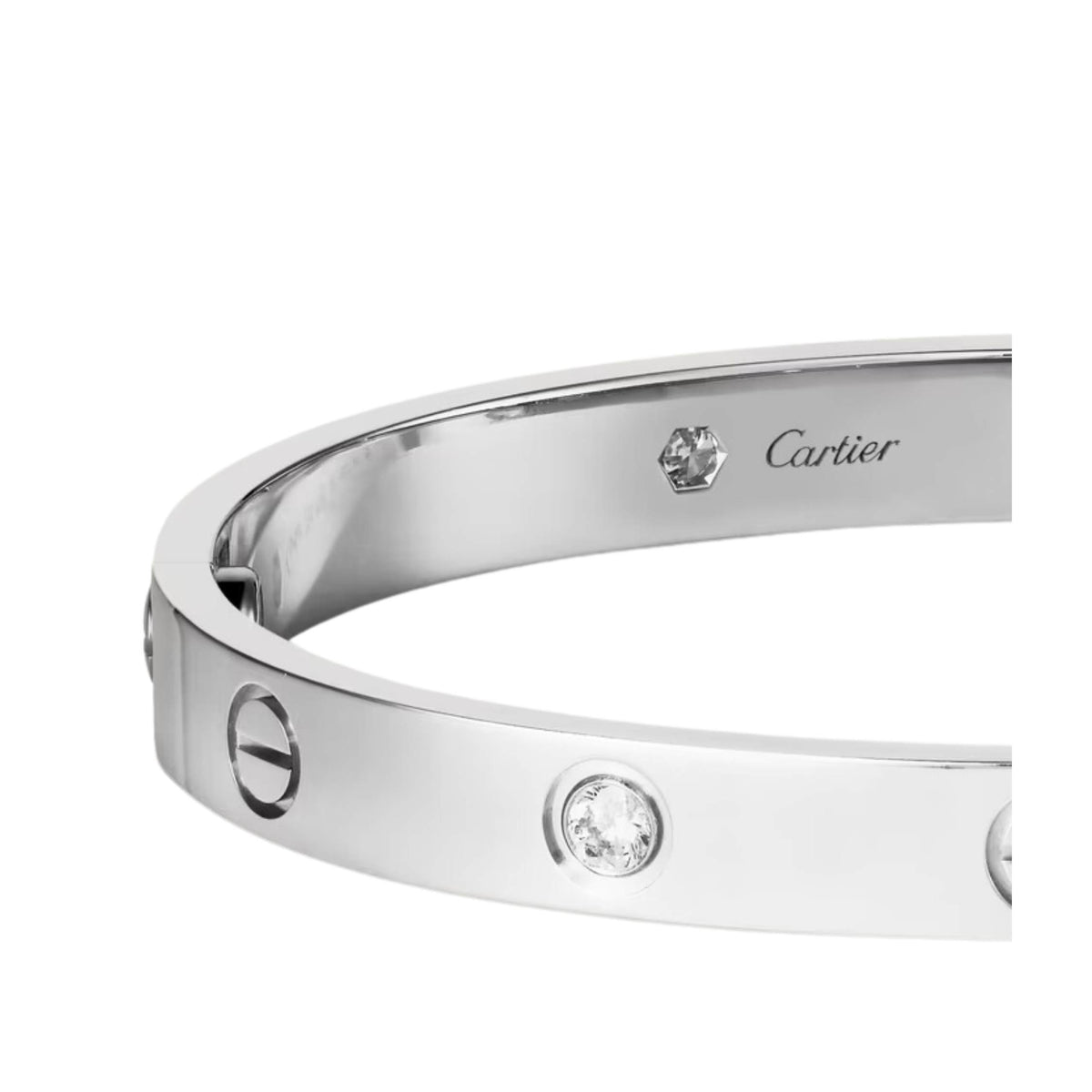 LOVE BRACELET WITH DIAMONDS