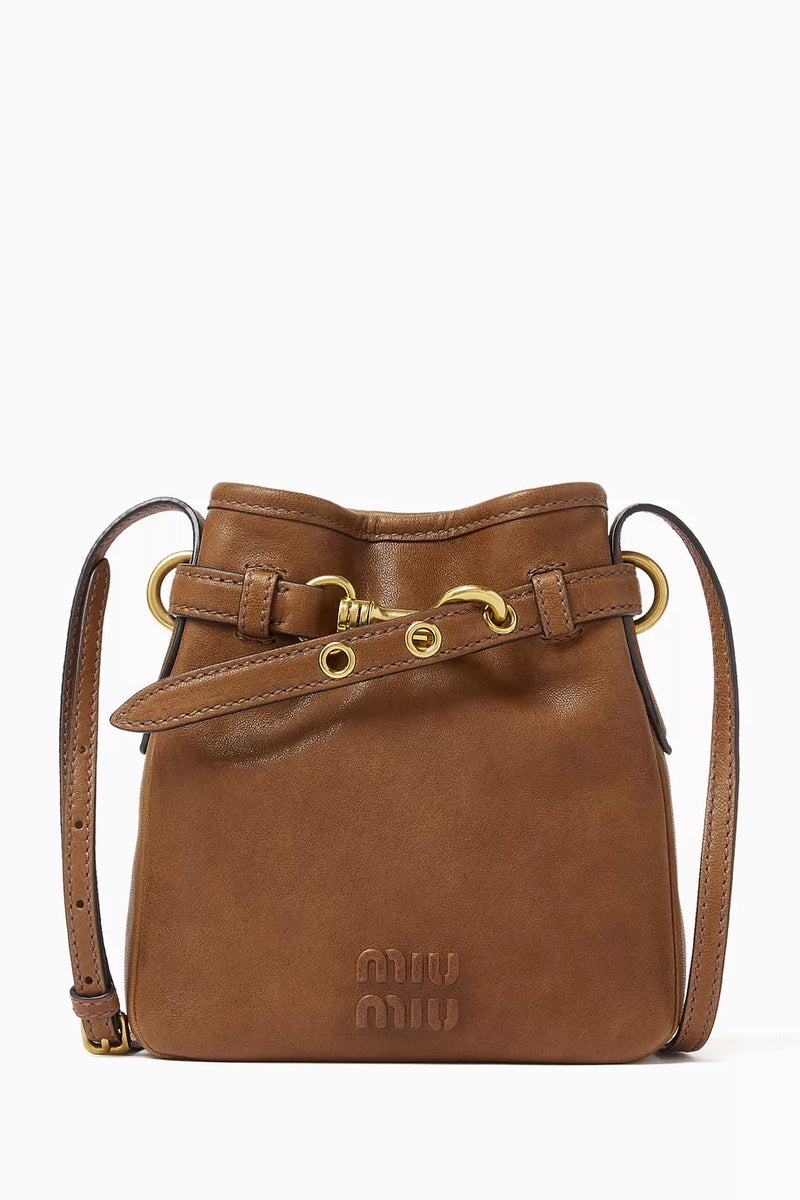MIU MIU Nappa Leather Pouch