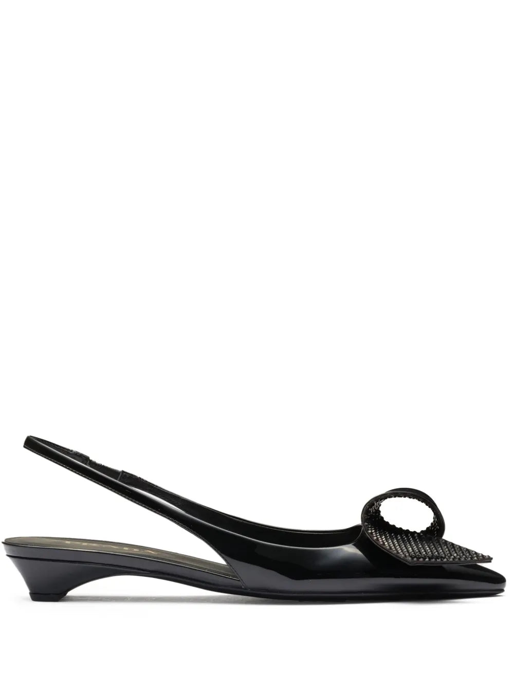 Prada Logo-Plaque Pumps
