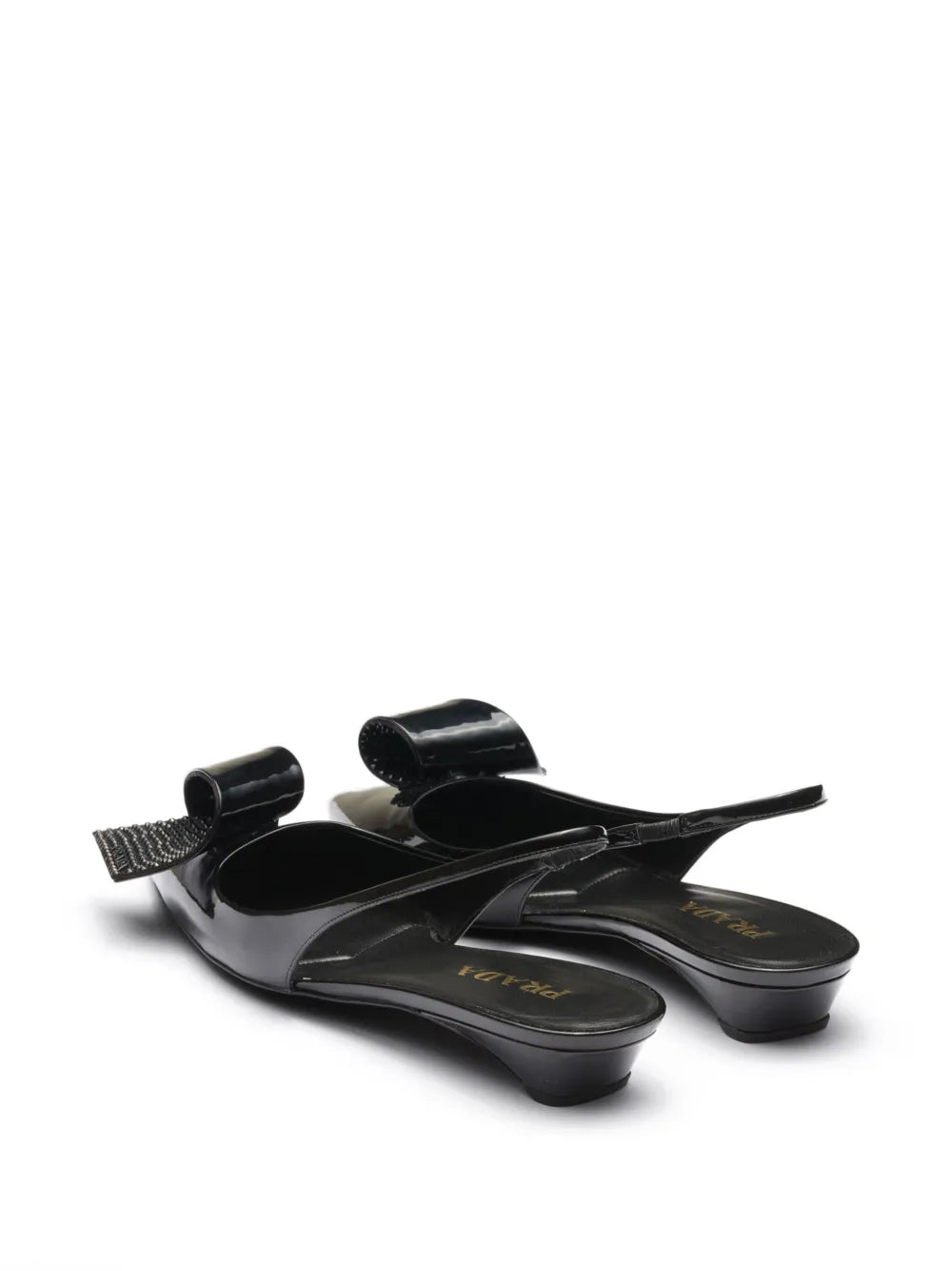 Prada Logo-Plaque Pumps