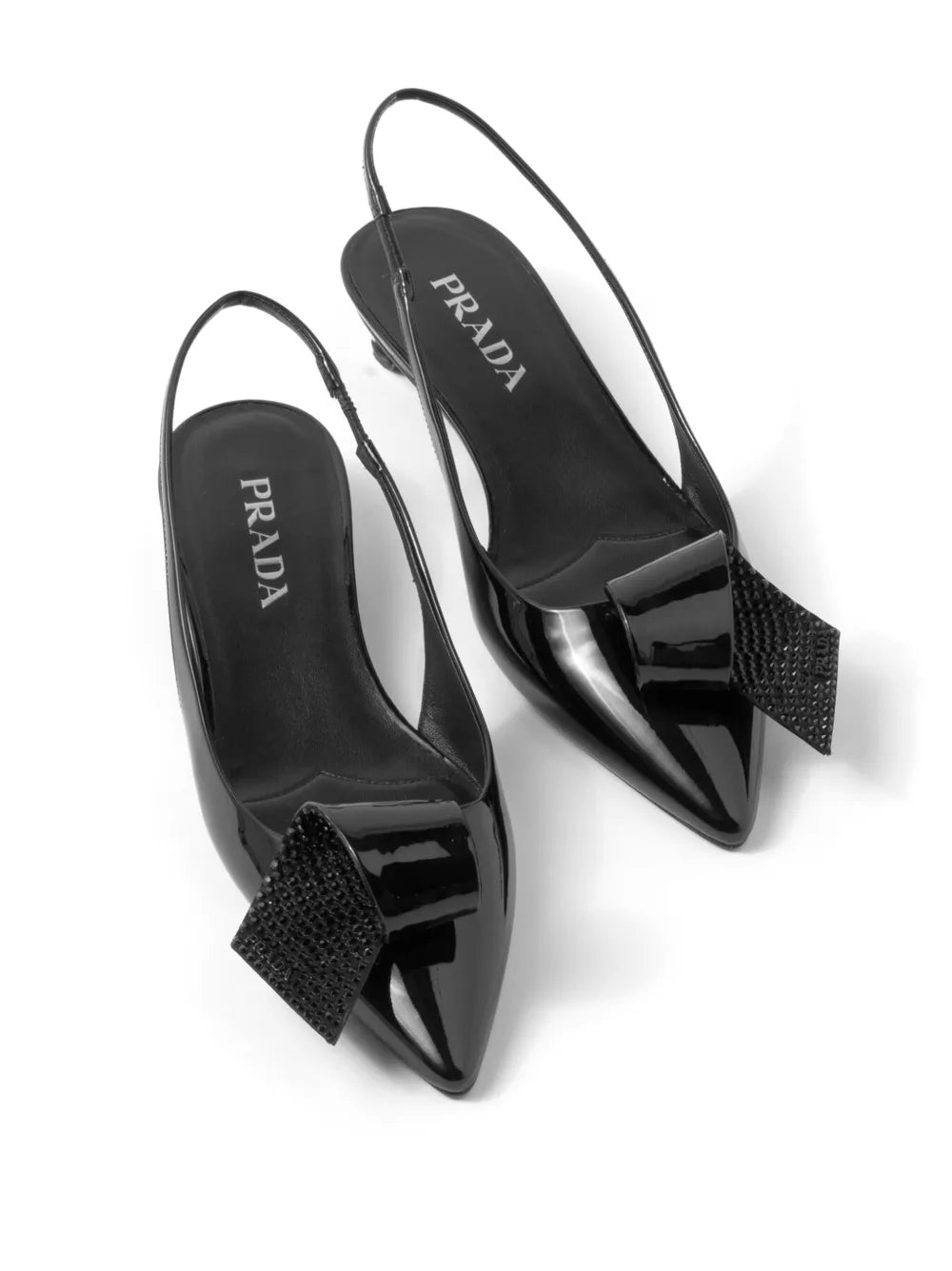 Prada Logo-Plaque Pumps