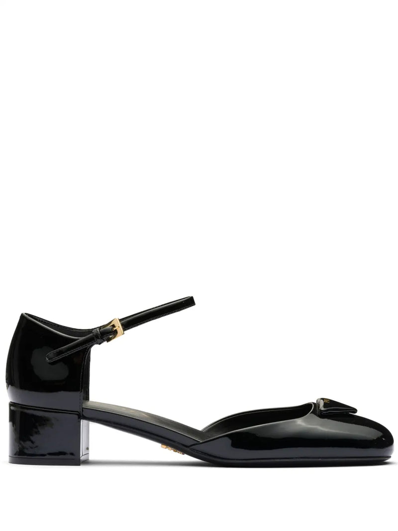 Prada Logo-Plaque Pumps