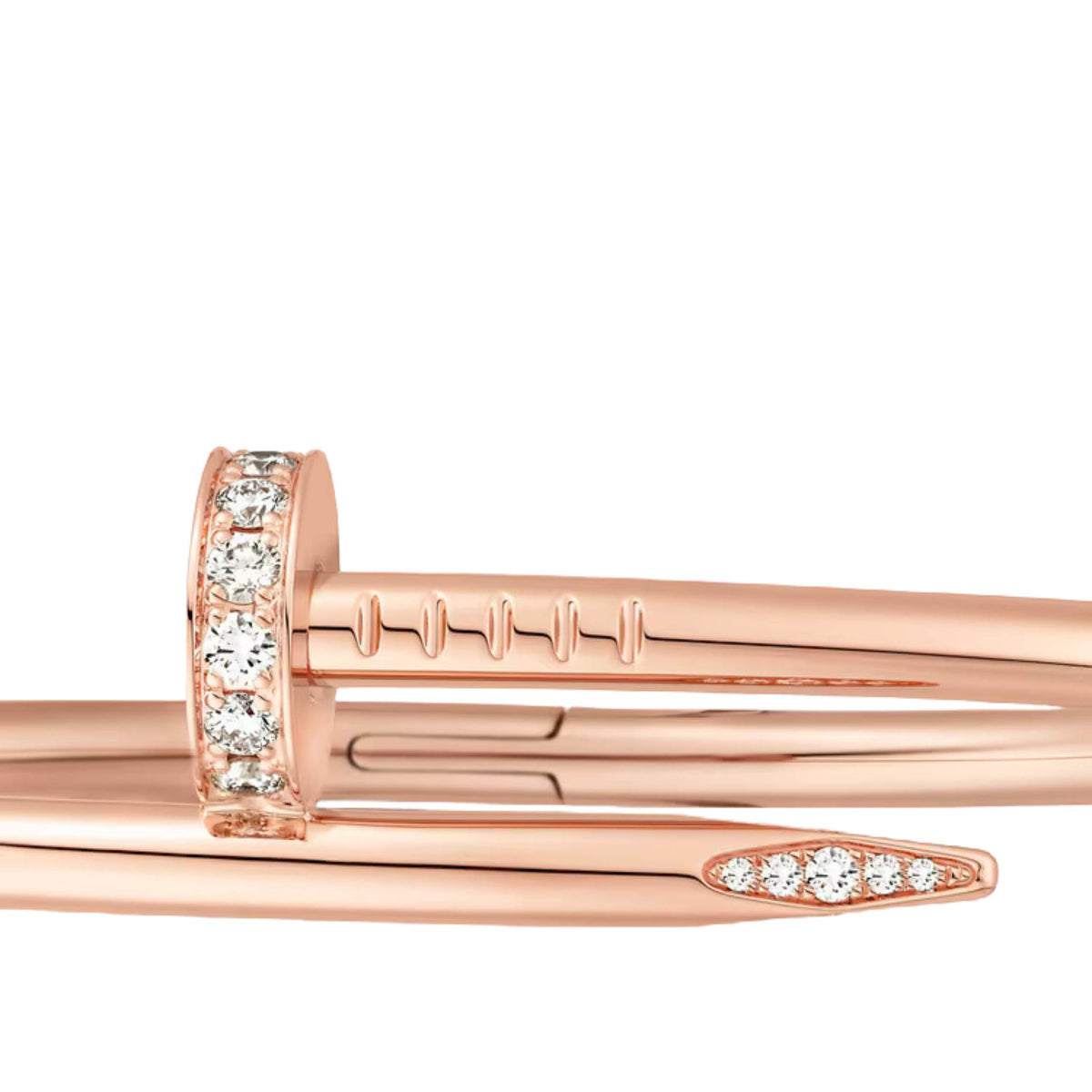 JUSTE UN CLOU BRACELET PINK WITH DIAMOND