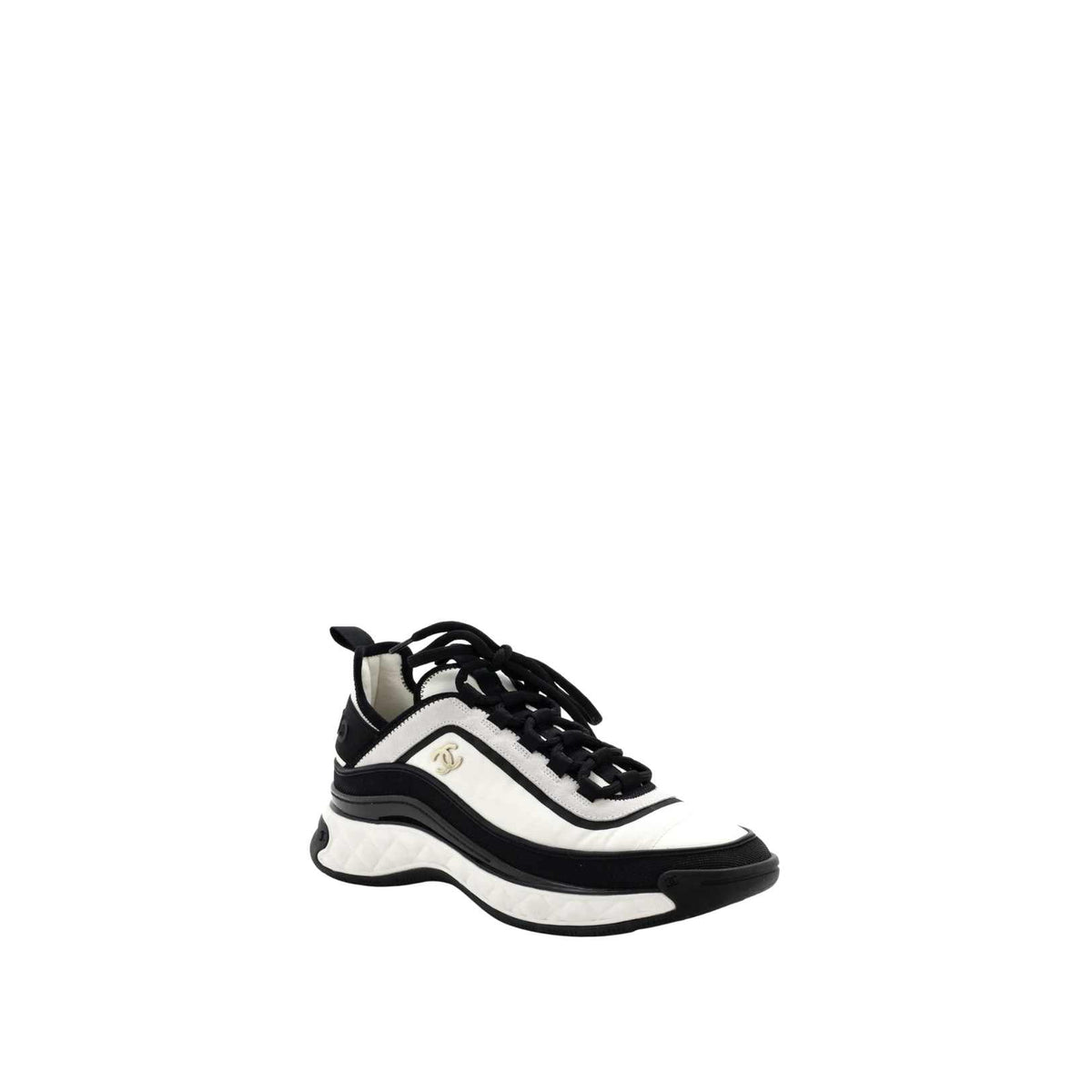 Suede Fabric Coco Mark Sneakers