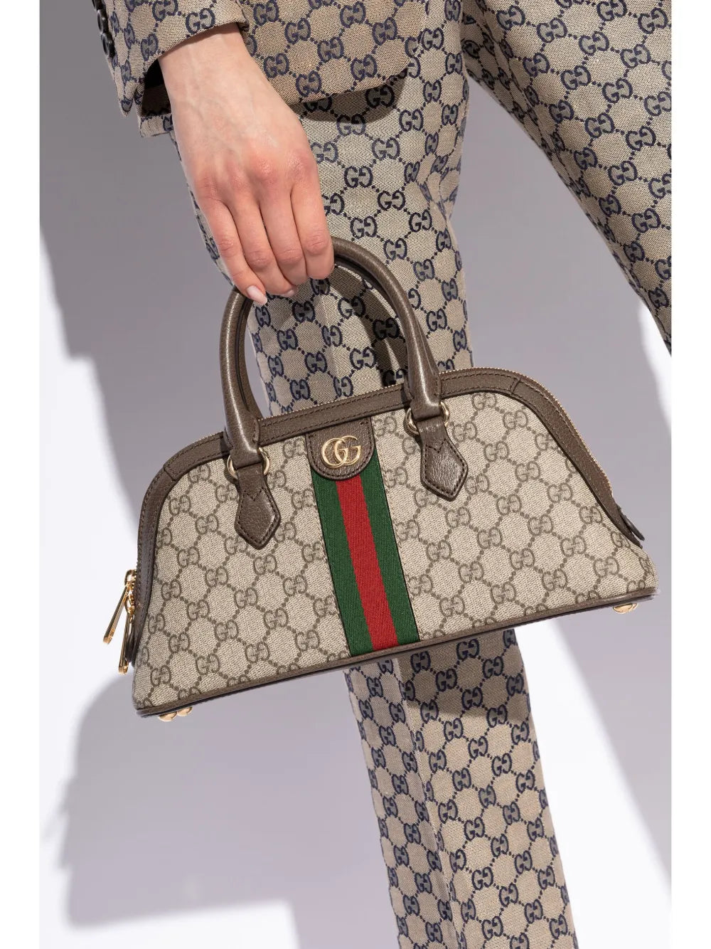 small Ophidia top handle bag