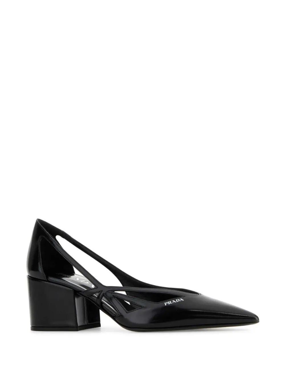Prada Debossed-logo pumps