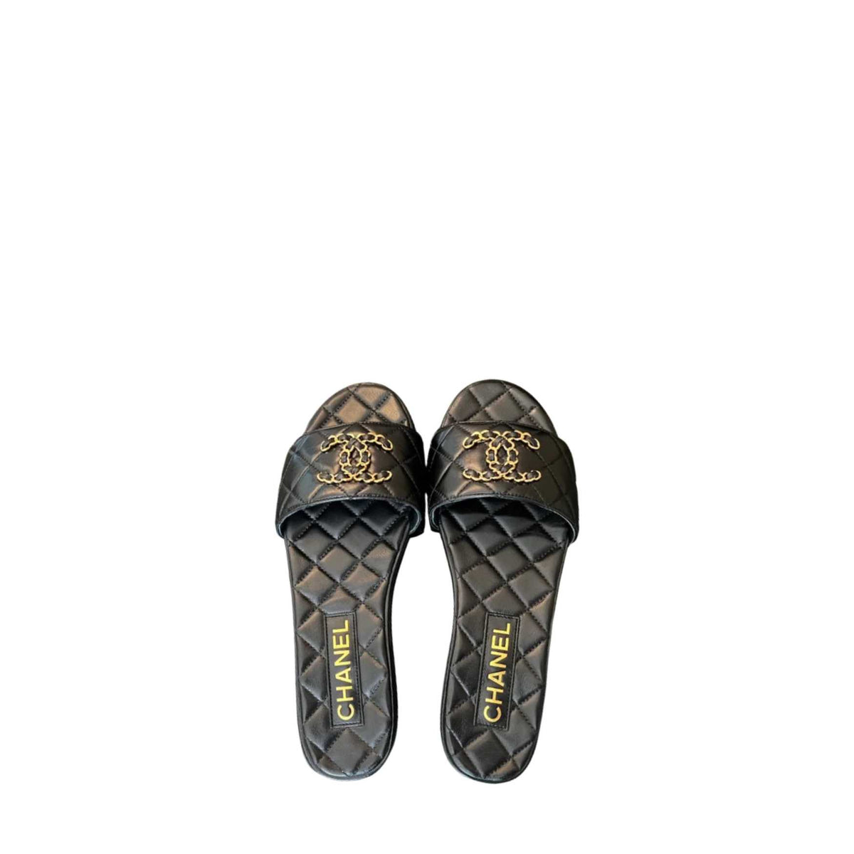 Chanel Sandals Slippers -black