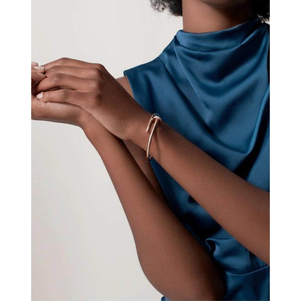 JUSTE UN CLOU BRACELET PINK WITH DIAMOND