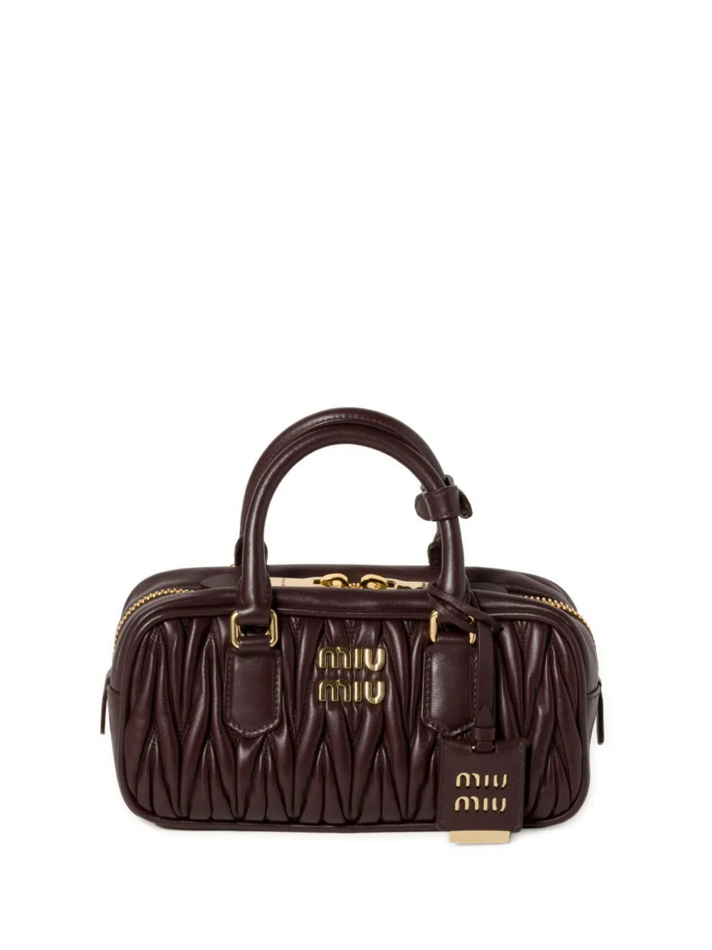 MIU MIU Arcadie Matelassé Tote Bag