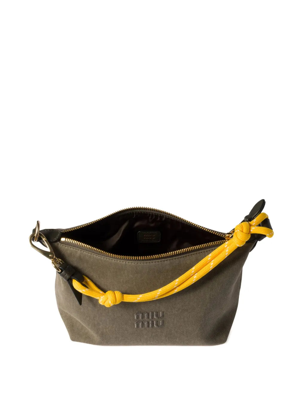 MIU MIU Gabardine Shoulder Bag