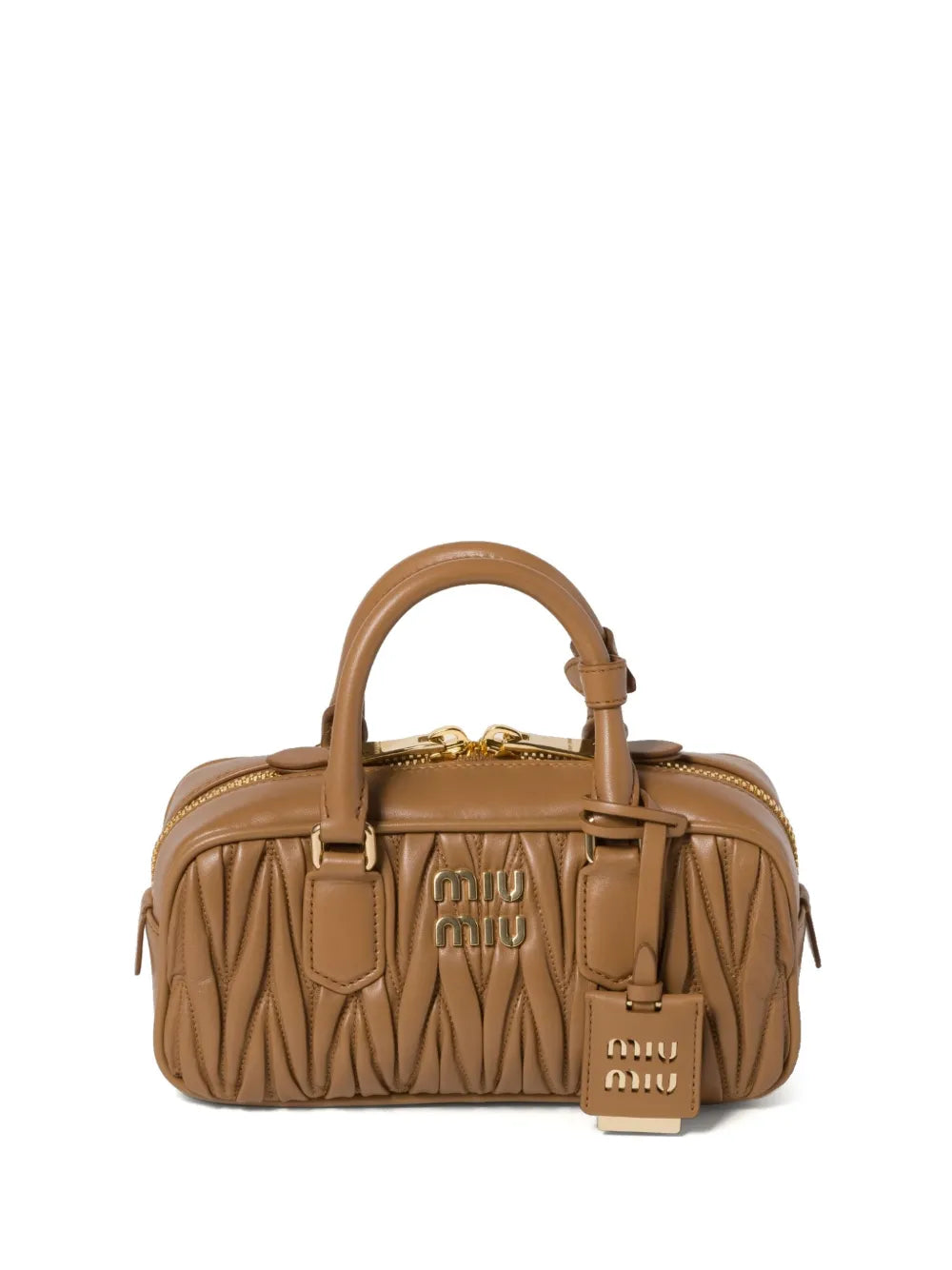 MIU MIU Arcadie Matelassé Tote Bag