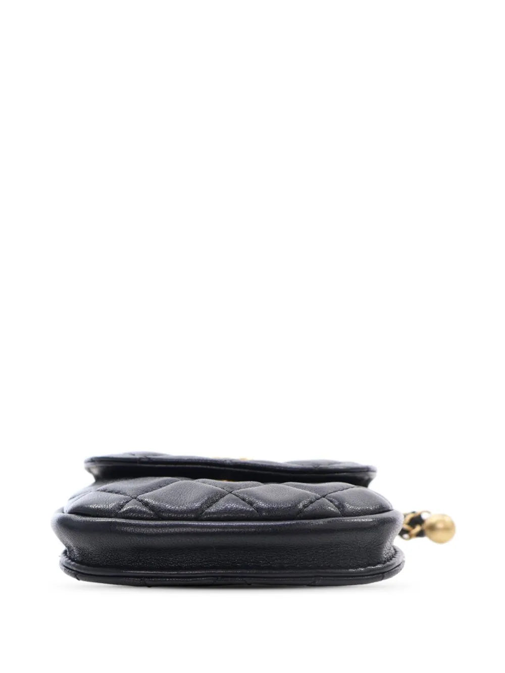 2019 Quilted Lambskin Pearl Crush Waist Bag belt bag
