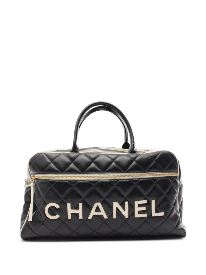 1994-1996 logo-appliqué travel bag