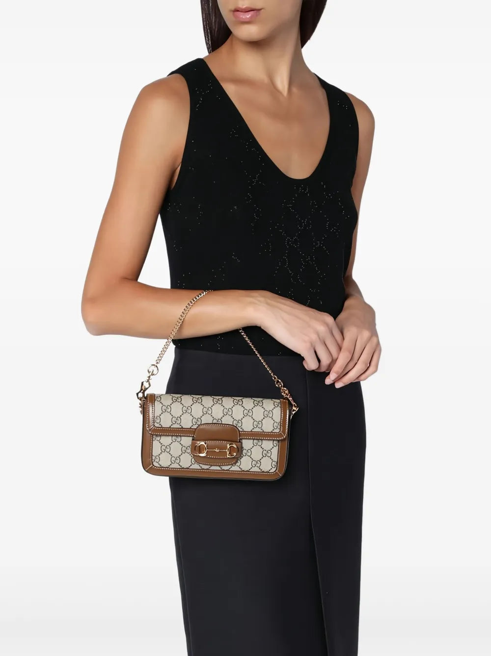 small Gucci Horsebit 1955 shoulder bag