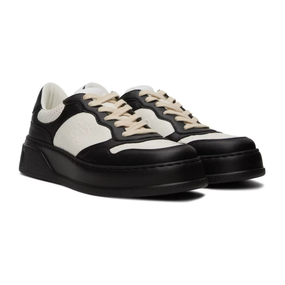 GUCCI Black & White Embossed