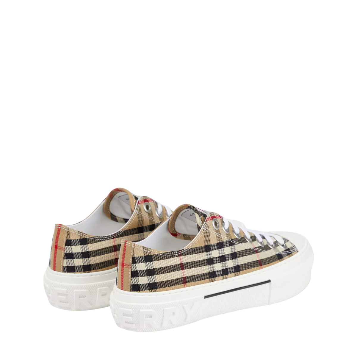 Burberry Check canvas sneakers